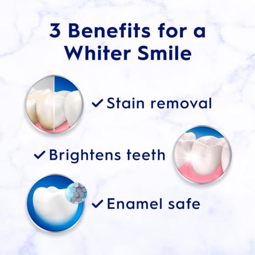 Crest 3D White Advanced Luminous Mint Teeth Whitening Toothpaste, 3.7 oz Pack of 4 - Helps Remove Surface Stains, Whitens Teeth, Strengthens Tooth Enamel, Protects Against Cavities-UPStoxs