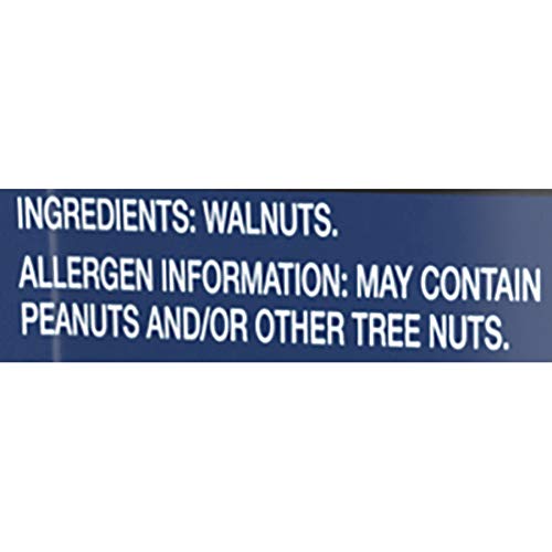 Fisher Chef's Naturals Walnut Halves & Pieces 1 lb, 100% California Unsalted Walnuts for Baking & Cooking, Snack Topping, Resealable Bag, Great with Yogurt & Cereal, Vegan Protein, Keto Snack-UPStoxs