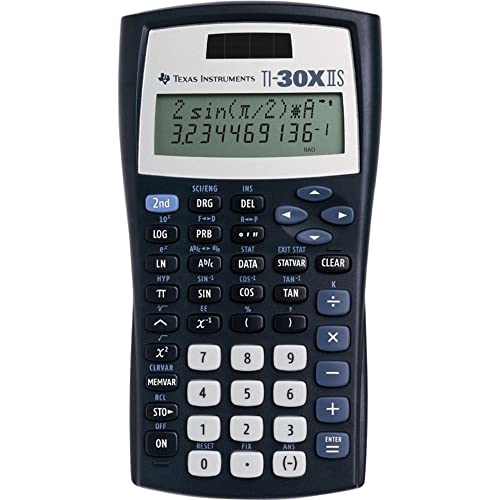 Texas Instruments TI-30XIIS Scientific Calculator, Blue-UPStoxs