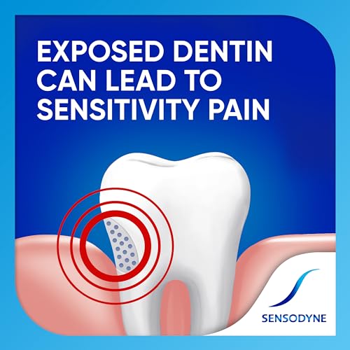 Sensodyne Extra Whitening Sensitive Teeth and Cavity Prevention Whitening Toothpaste, Amazon Exclusive, Cool Mint -4 Ounces (Pack of 3)-UPStoxs