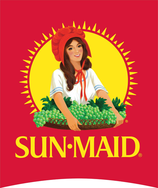Sun-Maid California Sun-Dried Raisins - 13 oz Resealable Canister - Dried Fruit Snack for Lunches, Snacks, and Natural Sweeteners-UPStoxs