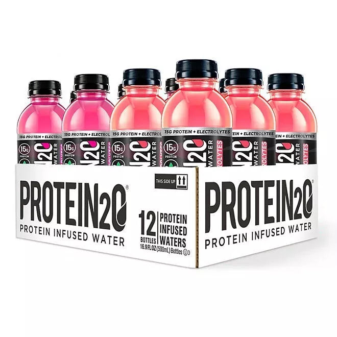 Protein2o + Energy Variety Pack, 16.9 fl. oz., 12 pk.