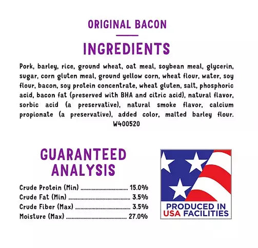 Purina Beggin' Strips Dog Treats, Bacon & Bacon + Cheese Flavors, 32 oz., 2 pk.