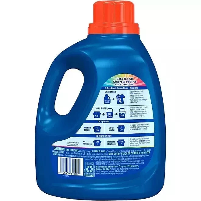 Clorox 2 for Colors Max Performance Stain Remover, 112.8 fl. oz.