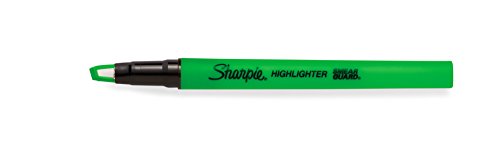 Sharpie Clear View Highlighter Sticks, Chisel Tip, Assorted Fluorescent, 8 Count-UPStoxs