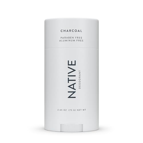 Native Deodorant | Natural Deodorant for Men, Aluminum Free with Baking Soda, Probiotics, Coconut Oil and Shea Butter | Charcoal-UPStoxs