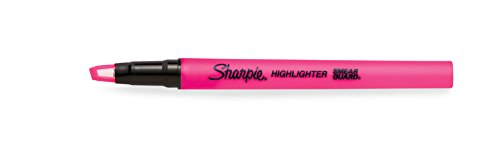 Sharpie Clear View Highlighter Sticks, Chisel Tip, Assorted Fluorescent, 8 Count-UPStoxs