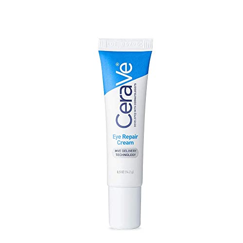 CeraVe Eye Repair Cream | Under Eye Cream For Puffiness And Bags Under Eyes | Hyaluronic Acid + Niacinamide + Marine Botanical Complex | Hydrating Eye Cream | Oil Free & Opthalmologist Tested-UPStoxs