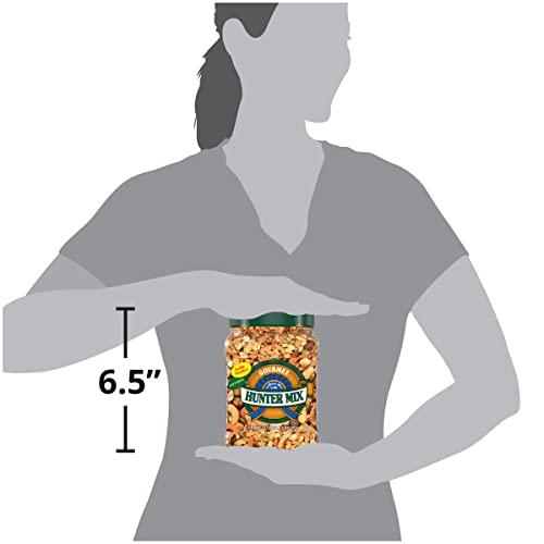 Southern Style Nuts Gourmet Hunter Mix, 23 Ounces, Sesame Sticks, Peanuts, Sunflower Kernels, Almonds, Cashews, and Pepitas-UPStoxs