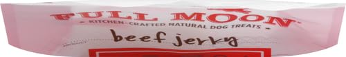 Full Moon Beef Jerky Healthy All Natural Dog Treats Human Grade Made in USA Grain Free 11 oz-UPStoxs