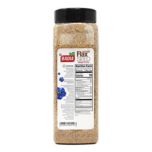 Badia Organic Flax Seed, Ground, 16-Ounce-UPStoxs