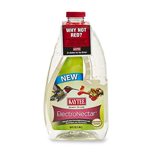 Kaytee Hummingbird ElectroNectar Wild Bird Food, Ready to Use, 64 Ounces-UPStoxs