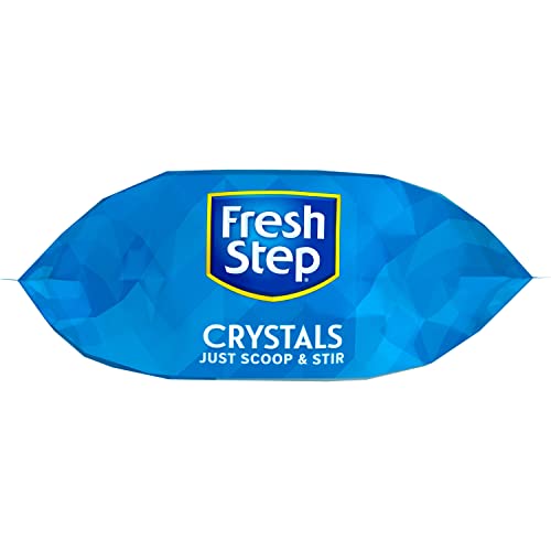 Fresh Step Crystals, Premium Cat Litter, Scented, 16 lbs total, (2 Pack of 8lb Bags) (Package May Vary)-UPStoxs