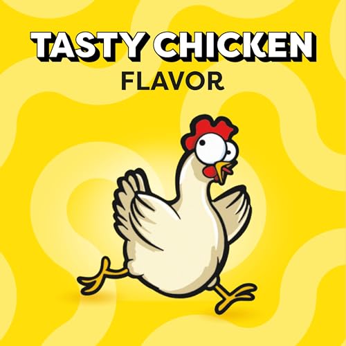 TEMPTATIONS Jumbo Stuff Crunchy and Soft Cat Treats, Tasty Chicken Flavor, 14 oz. Tub, (Pack of 1)-UPStoxs