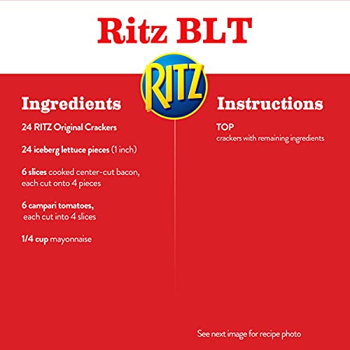 RITZ Fresh Stacks Original Crackers, Party Size, 23.7 oz (16 Stacks)-UPStoxs