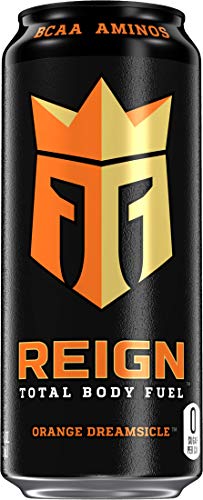 Reign Total Body Fuel, Orange Dreamsicle, Fitness & Performance Drink, 16 Fl Oz (Pack of 12)-UPStoxs