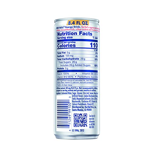 Red Bull Energy Drink, 8.4 Fl Oz, 24 Cans-UPStoxs