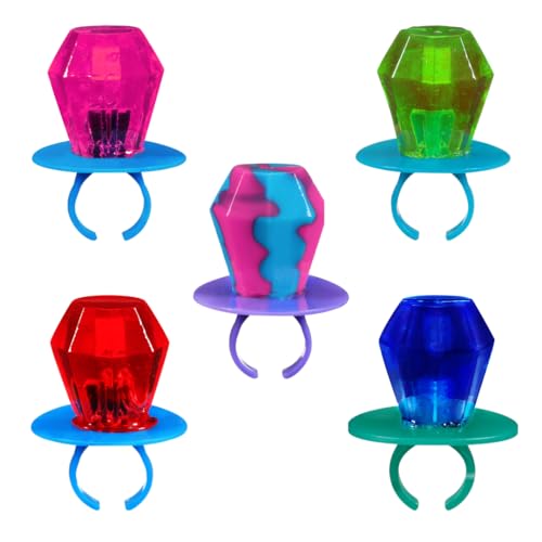 Ring Pop Bulk Candy Lollipop Variety Party Pack – 20 Count Lollipops w/ Assorted Flavors - Fun Candy For Birthdays, Party Favors, Bachelorette Parties, Back to School Treats & College Care Packages-UPStoxs