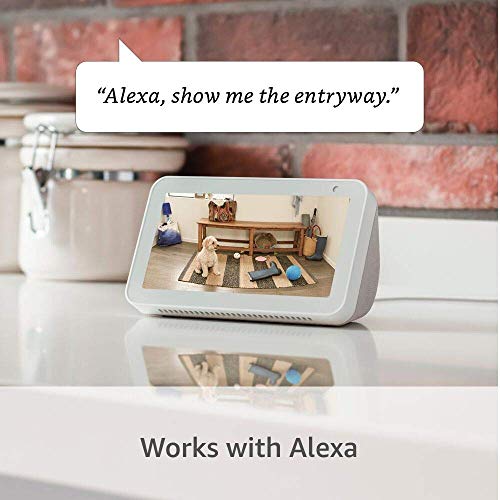 Ring Stick Up Cam Battery | Weather-Resistant Outdoor Camera, Live View, Color Night Vision, Two-way Talk, Motion alerts, Works with Alexa | White-UPStoxs