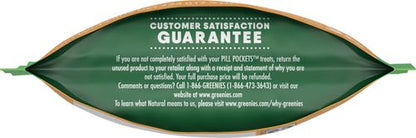Greenies Pill Pockets for Dogs Capsule Size Natural Soft Dog Treats, Chicken Flavor, 7.9 oz. Pack (30 Treats)-UPStoxs