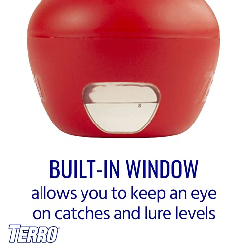 Terro Fruit Fly Trap 4 Traps + 180 Days Lure Supply-UPStoxs
