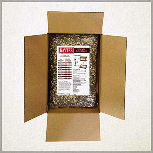 Kaytee Wild Bird Ultimate Birder's Blend Food Seed For Grosbeaks, Cardinals, Nuthatches, Woodpeckers & Other Wild Birds, 10 Pound-UPStoxs
