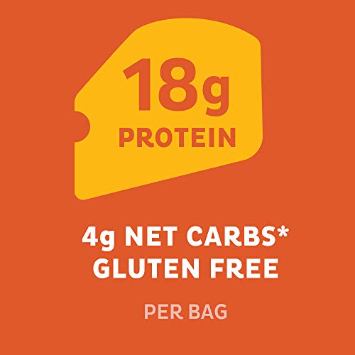 Quest Nutrition Nacho Cheese Tortilla Style Protein Chips, 18g Protein, 4g Net Carb, Low Carb, Gluten Free, 1.1 oz (Pack of 12)-UPStoxs