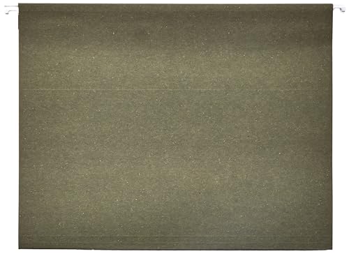 Amazon Basics Hanging Organizer File Folder, Letter Size, Green - Pack of 25-UPStoxs
