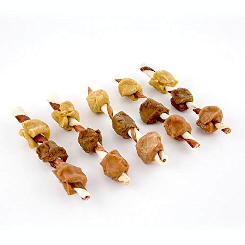 Good'N'Fun Triple Flavored Rawhide Kabobs for Dogs, 1.5 Pound (Pack of 1)-UPStoxs