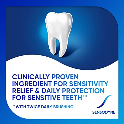 Sensodyne Repair and Protect Whitening Toothpaste, Toothpaste for Sensitive Teeth and Cavity Prevention, 3.4 oz (Pack of 2)-UPStoxs