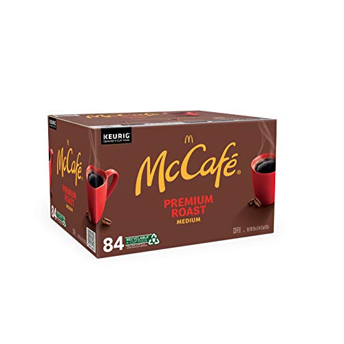 McCafe Premium Roast, Single-Serve Keurig K-Cup Pods, Medium Roast Coffee Pods Pods, 84 Count-UPStoxs