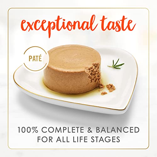 Purina Fancy Feast Salmon Feast Classic Grain Free Wet Cat Food Pate - 3 Ounce Cans (Pack of 24)-UPStoxs