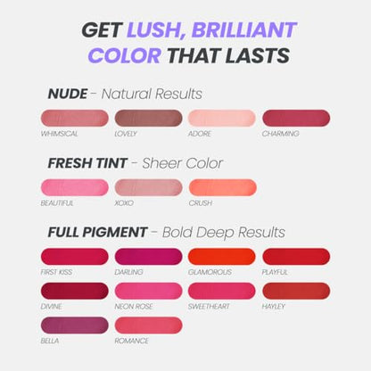 Wonderskin Wonder Blading Lip Stain Peel Off Masque - Long Lasting, Waterproof and Transfer Proof Nude Lip Tint, Matte Finish Peel Off Lip Stain (Whimsical Masque)-UPStoxs