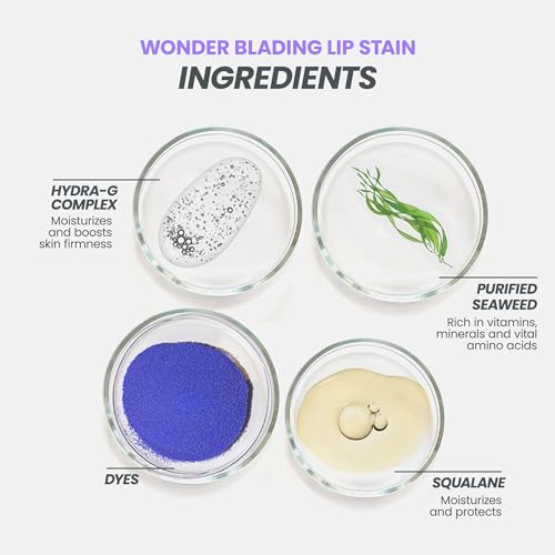 Wonderskin Wonder Blading Lip Stain Peel Off Masque - Long Lasting, Waterproof and Transfer Proof Nude Lip Tint, Matte Finish Peel Off Lip Stain (Whimsical Masque)-UPStoxs