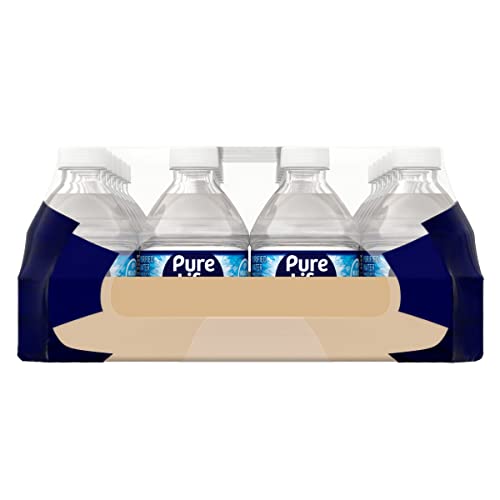 Pure Life, Purified Water, 8 Fl Oz, Plastic Bottled Water, 24 Pack-UPStoxs