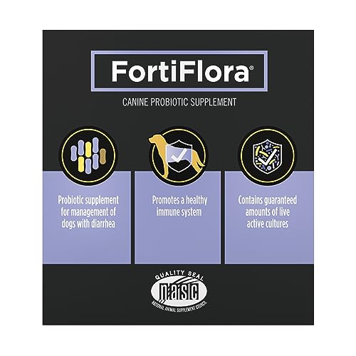 Purina FortiFlora Probiotics for Dogs, Pro Plan Veterinary Supplements Powder Probiotic Dog Supplement – 30 ct. box-UPStoxs