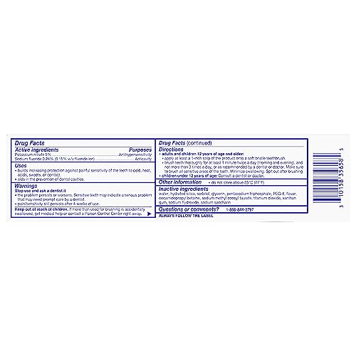 Sensodyne Extra Whitening Sensitive Teeth and Cavity Prevention Whitening Toothpaste, Amazon Exclusive, Cool Mint -4 Ounces (Pack of 3)-UPStoxs