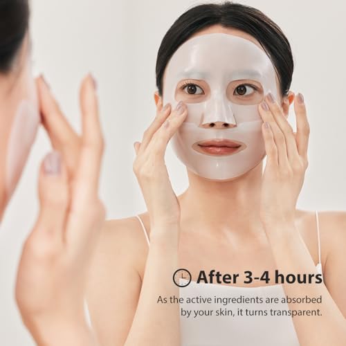 SUNGBOON EDITOR Deep Collagen Overnight Mask 37gx4ea | The real collagen 2,160,000ppb | Facial Hydrogel Masks with low molecular weight collagen for elasticity, firming, and moisturizing-UPStoxs