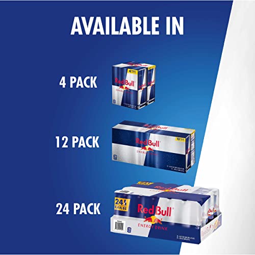 Red Bull Energy Drink, 8.4 Fl Oz, 24 Cans-UPStoxs