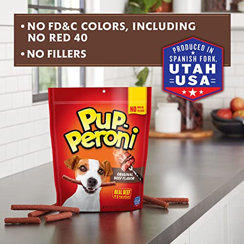 Pup-Peroni Dog Treats, Original Beef Flavor, 22.5 Ounce, Made with Real Beef-UPStoxs
