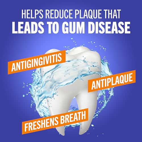 TheraBreath Healthy Gums Mouthwash Clean Mint, Antigingivitis, Dentist Formulated, 16 Fl Oz (2-Pack)-UPStoxs