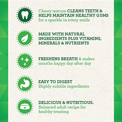 Greenies Original Regular Natural Dog Dental Care Chews Oral Health Dog Treats, 36 count (Pack of 1)-UPStoxs