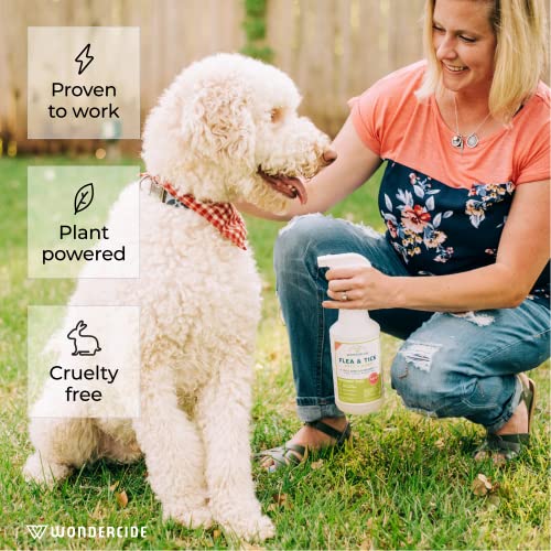 Wondercide Natural Flea, Tick & Mosquito Spray for Pets & Home with Essential Oils - 16 oz-UPStoxs