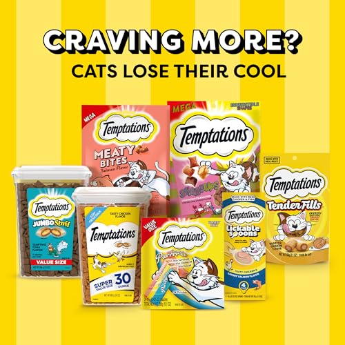 Temptations MixUps Backyard Cookout Flavor Crunchy and Soft Cat Treats, 30 oz. Tub-UPStoxs