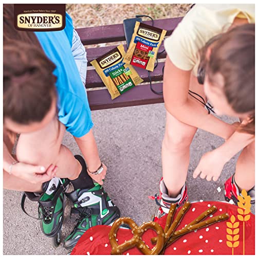 Snyder's of Hanover Pretzels, Minis and Sticks 100 Calorie Packs, 20 Ct Variety Pack-UPStoxs