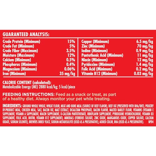 Milk-Bone Mini's Flavor Snacks Dog Treats, 36 Ounce Crunchy Texture Helps Reduce Tartar-UPStoxs