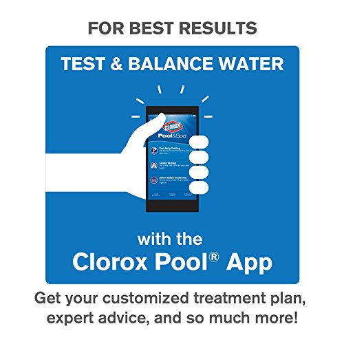 Clorox® Pool&Spa™ Swimming Pool Algaecide and Clarifier, Prevents and Treats Pool Algae, Clears Water, 128 Fl Oz (Pack of 1)-UPStoxs