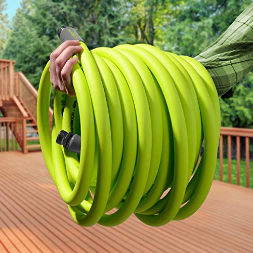 Flexzilla Garden Hose 5/8 in. x 50 ft, Heavy Duty, Lightweight, Drinking Water Safe, ZillaGreen - HFZG550YW-E-UPStoxs