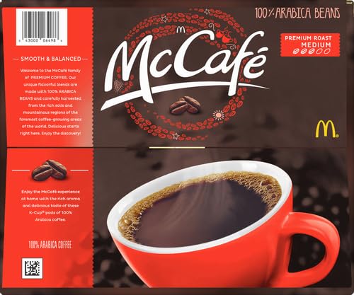 McCafe Premium Roast, Single-Serve Keurig K-Cup Pods, Medium Roast Coffee Pods Pods, 84 Count-UPStoxs