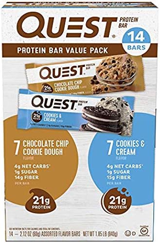 Quest Protein Bars Gluten Free, Variety Pack 14 ct.